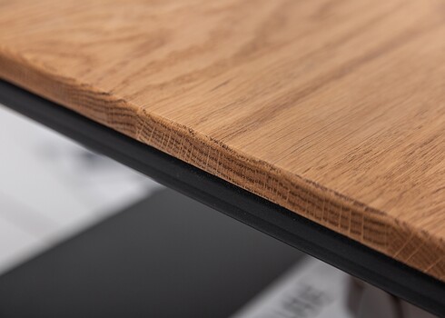 Diivanilaud APARTMENT tamm / must, 95x55xH40 cm