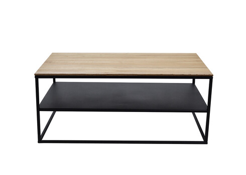 Diivanilaud APARTMENT tamm / must, 95x55xH40 cm