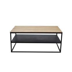 Diivanilaud APARTMENT tamm / must, 95x55xH40 cm