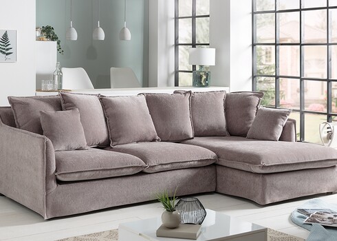 Nurgadiivan HEAVEN beež, 255x160xH80 cm