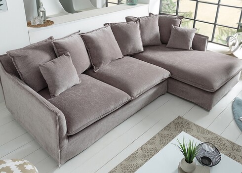 Nurgadiivan HEAVEN beež, 255x160xH80 cm