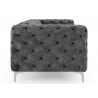 Diivan MODERN BAROQUE tumehall, 240x97xH73 cm
