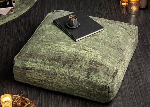 Põrandapadi MODERN ART roheline, 70x70xH20 cm