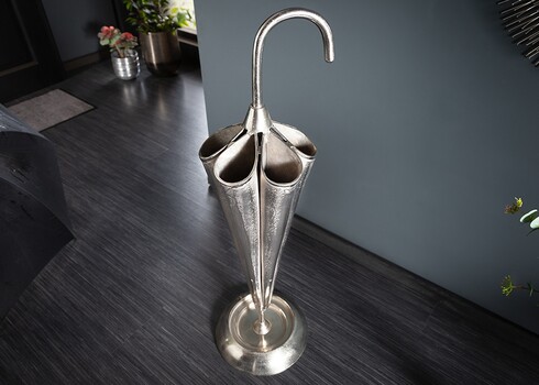 Vihmavarjuhoidja UMBRELLA hõbedane, D27xH91 cm