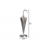 Vihmavarjuhoidja UMBRELLA hõbedane, D27xH91 cm