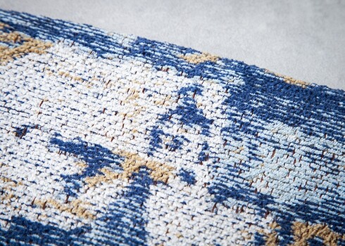 Vaip MODERN ART sinine / beež, D150 cm