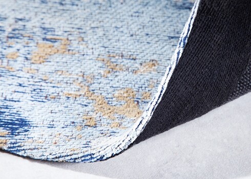 Vaip MODERN ART sinine / beež, D150 cm