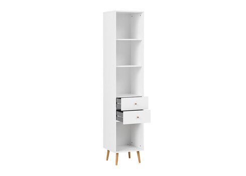 Kontoririiul JONTE valge, 40x39xH194 cm