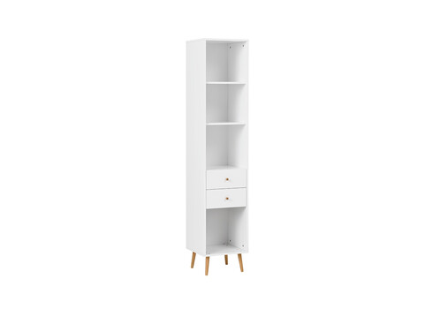 Kontoririiul JONTE valge, 40x39xH194 cm
