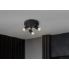 Kohtvalgusti CILINDRO must, D19xH14 cm, LED