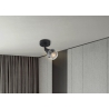 Kohtvalgusti VAYA must, D9xH16,5 cm, LED