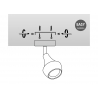 Kohtvalgusti VAYA must, D9xH16,5 cm, LED