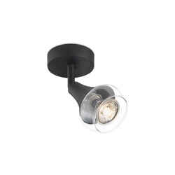 Kohtvalgusti VAYA must, D9xH16,5 cm, LED