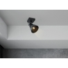 Kohtvalgusti FAMA must, 9,5x9,5xH21 cm, LED