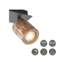 Kohtvalgusti WOOD puit / must, 33xH14,5 cm, LED