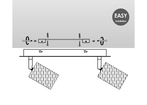 Kohtvalgusti WOOD puit / must, 33xH14,5 cm, LED