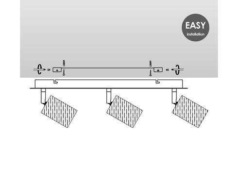 Kohtvalgusti WOOD puit / must, 45,5xH14,5 cm, LED