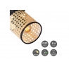 Kohtvalgusti RATAN beež / must, 48xH22,5 cm, LED