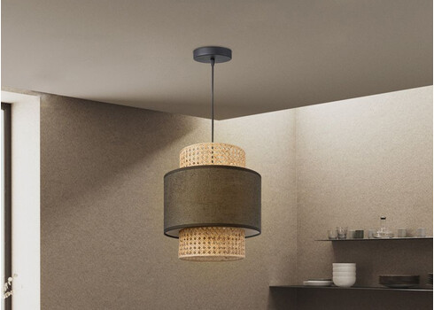 Lambivari CANE beež / must, D30xH40 cm