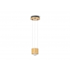Rippvalgusti TRIPE pruun / valge, D15xH135,5 cm, E27