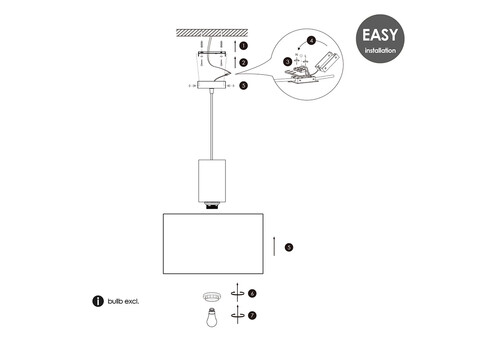 Lambivari LINNEN must, D30xH140 cm