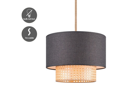 Lambivari CANE must / beež, D30xH140 cm