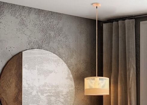 Lambivari CANE beež, D30xH127 cm