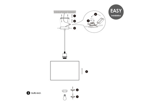 Lambivari CANE beež, D30xH127 cm