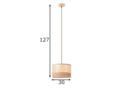 Lambivari CANE beež, D30xH127 cm