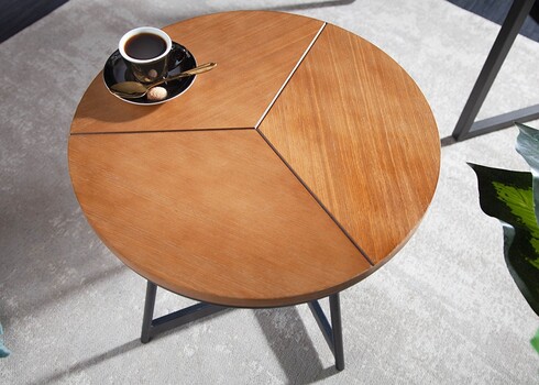 Abilaud ELEGANCE tamm / must, D45xH50 cm