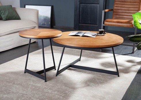 Abilaud ELEGANCE tamm / must, D45xH50 cm