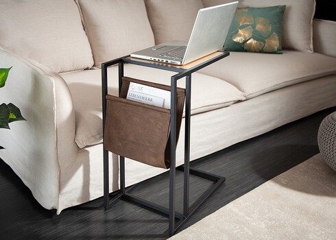 Abilaud LOFT tamm / must, 33x48xH65 cm