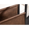 Abilaud LOFT tamm / must, 33x48xH65 cm