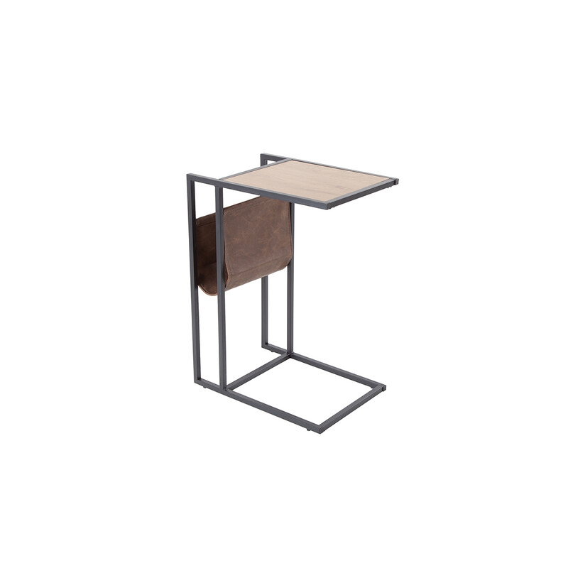 Abilaud LOFT tamm / must, 33x48xH65 cm