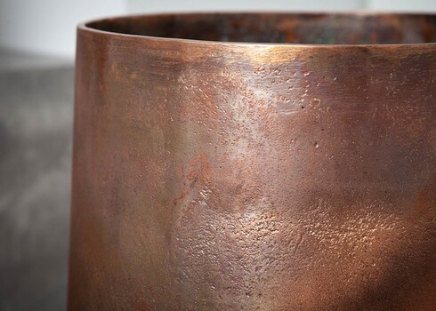 Lillepottide komplekt COPPER S vask, 2 tk