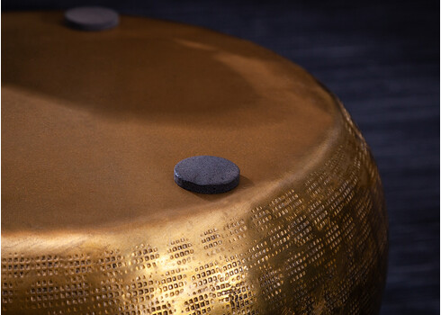 Lillepottide komplekt ORIENT kuldne, 2 tk