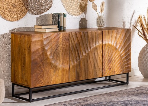 Kummut SCORPION mango, 140x38xH75 cm