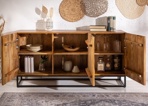 Kummut SCORPION mango, 140x38xH75 cm