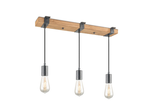 Rippvalgusti DENTON puit, 56,5x14xH140 cm, E27