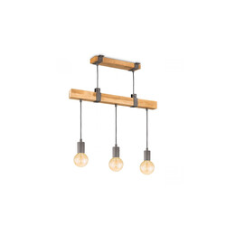 Rippvalgusti DENTON puit, 60x14xH128 cm, E27