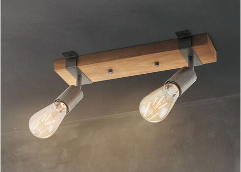 Kohtvalgusti DENTON puit, 33,5xH14 cm, E27