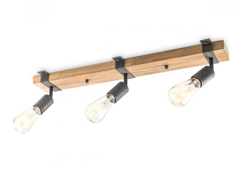 Kohtvalgusti DENTON puit, 60xH14 cm, E27