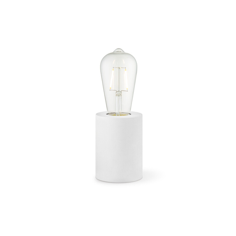 Lauavalgusti DRY valge, D7,5xH10 cm, E27