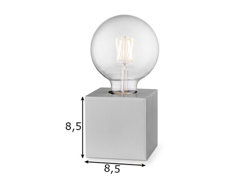 Lauavalgusti DRY matt teras, 8,5x8,5xH8,5 cm, E27