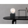 Lauavalgusti DRY must, 8,5x8,5xH8,5 cm, E27