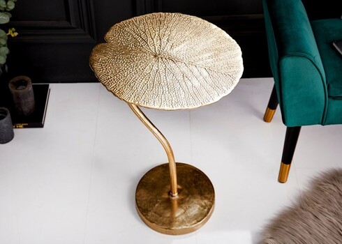 Abilaud LEAF kuldne, 42x38xH59 cm