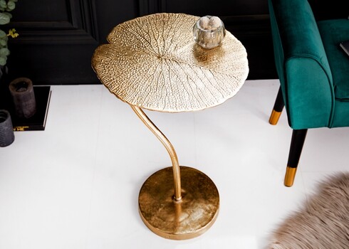 Abilaud LEAF kuldne, 42x38xH59 cm