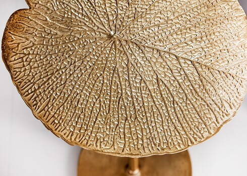 Abilaud LEAF kuldne, 42x38xH59 cm