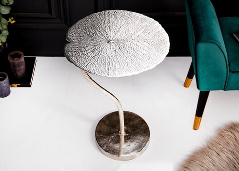 Abilaud LEAF hõbe, 42x38xH59 cm