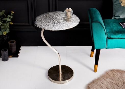 Abilaud LEAF hõbe, 42x38xH59 cm